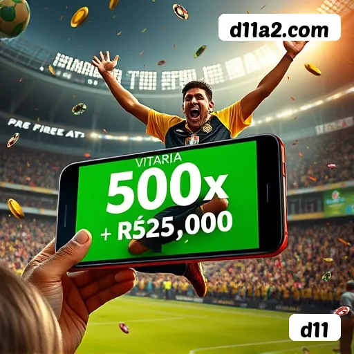 Apostas futebol ao vivo d11 - odds competitivas